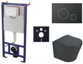 Fali WC szett SAT előtétfalas szereléshez + SAT Infinitio WC SIKOSSINB78K