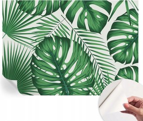 Design fali fotótapéta öntapadós Trópusi levelek 208x146 cm