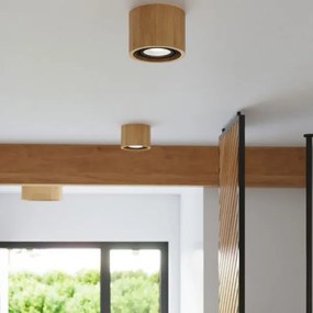 Sollux SL.0913 - Mennyezeti lámpa BASIC AR111 1xGU10/40W/230V bükkfa