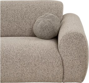 Szürkésbézs sarokkanapé (bal oldali-heverő résszel) Clyde – House Nordic