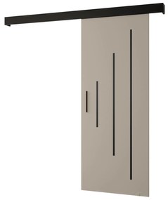 Tolóajtó 80 cm Slavdro 3 (kasmír + matt fekete). 1108854