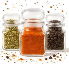 12X Fűszertartó tégely 120ml esküvői fedél gyógynövény gyertya