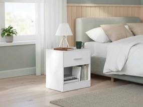 Éjjeliszekrények NOVERA szett 2 db 39x28 cm, fehér