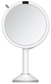 Kozmetikai tükör világítással-nagyítós (ötszörös) ø 20 cm Sensor Trio – simplehuman