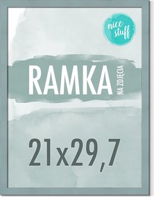 Képkeret 21x30 A4 Képkeret 21x29,7 Szürke-kék