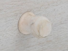 Fehér mangófa ruhásszekrény 100x175 cm Rana – Støraa