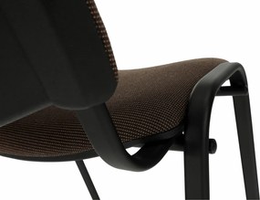 Irodai szék, barna, ISO NEW
