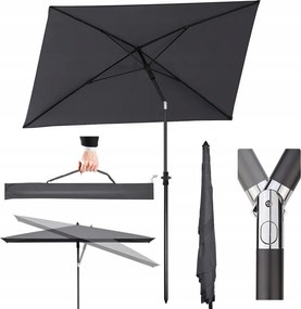 Kerti Tengerparti Terasz Napernyő Sekey 140 x 210 CM Sekey Állítható