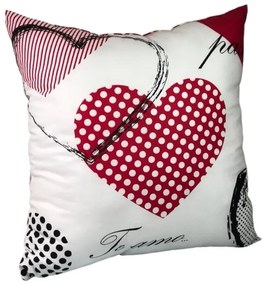 Hearts Red Antiallergén párna