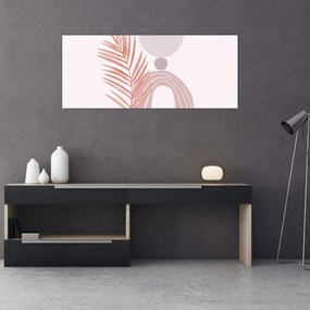 Kép - Lila minimalizmus N⁰1 (120x50 cm)