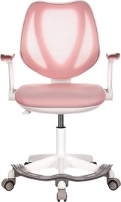 Gyermek szék, magasságállítható, rózsaszín hálós, KA-C806 PINK