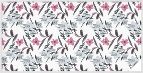 Furnér Ablakfólia Szélvédőre Adatvédelem Virágmintás 200x100