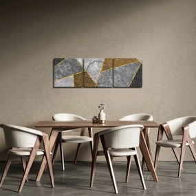 Kép - Anyagok utánzása (órával) (90x30 cm)