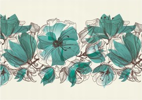 Fotótapéta virágok absztrakt fotótapéta 416 x 254