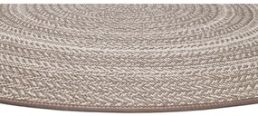 Silvana Rutto bézs kültéri szőnyeg, ⌀ 120 cm - Universal