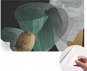 Dekoratív öntapadós tapéta Divatos minták Absztrakt geometria 416x254