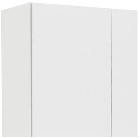 Fehér ruhásszekrény 79x170 cm Space – Tvilum
