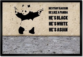 Poszterek keretben 60x40 Banksy Panda