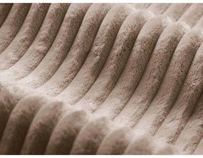 Barna kordbársony puff Dia – Micadoni