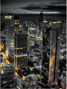 Fotótapéta város éjszaka ég fotótapéta 206 x 275