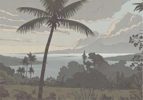 Stílusos Dekoratív fotótapéta Flizelin Egzotikus tájkép 208x146 Ragasztó