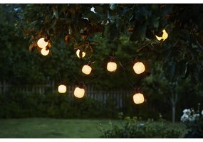 Big Maxi fekete LED kültéri fényfüzér, hosszúság 5 m - Star Trading