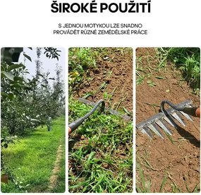 Többfunkciós kerti szerszám a talaj karbantartásához