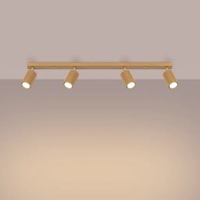 Sollux SL.1565 - Spotlámpa KARBON 4xGU10/10W/230V arany