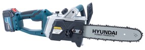 HYUNDAI AKKUMULÁTOROS LÁNCFŰRÉSZ HYD-7300-40V 30 CM 2X4A AKKUVAL ÉS TÖLTŐVEL