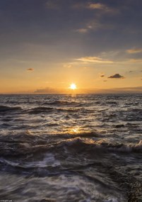 Poszter 21x29,7cm Naplemente a tengeren, Assaf Frank