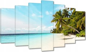 Vászonkép 140x80 Trópusok Tájkép Pálmafák