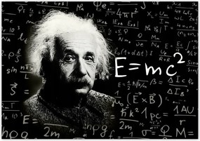 Poszterek 100x70 Albert Einstein E=MC2