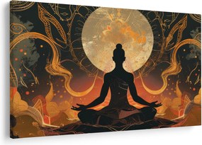 Kép - Meditáció (90x60 cm)