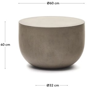 Kerek kerti dohányzóasztal ø 60 cm Garbet – Kave Home