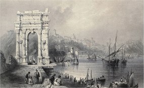 Fotótapéta Flizelina Nappali és Hálószoba Irodába Tengeri tájkép 416x254 Ragasztó