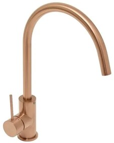 Mosogató csaptelep SAT Aurum forgó karral csiszolt rozéarany SATBAUR280BRG