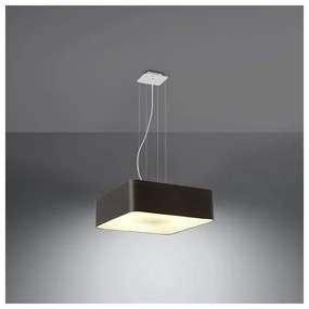 Sollux SL.0774 - Csillár zsinóron LOKKO 5xE27/60W/230V 45 cm fekete