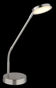 Globo 58504TN - SILVIO LED dimmelhető, érintésvezérlésű asztali lámpa, LED/6,5W/230V, matt króm