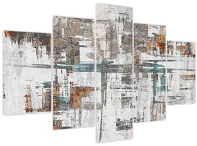 Kép - Absztrakt vonások (150x105 cm)