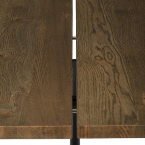 Tömörfa étkezőasztal 180 x 90 cm, diófa