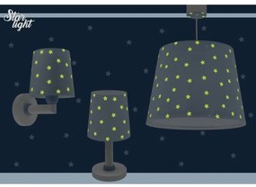 Dalber 82211T - Gyermeklámpa STAR LIGHT 1xE14/40W/230V kék