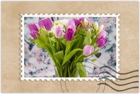 Poszterek 90x60 Tulipán csokor Virágok