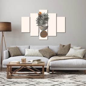 Kép - Absztrakció pálmalevéllel (150x105 cm)