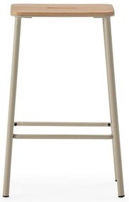 Krémszínű bárszék szett 2 db-os (ülésmagasság 65 cm) Abba – Marckeric