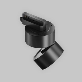 TR007-1-12W3K-B-1 ONDA Alumínium Sín lámpafej Fekete Színű LED 12 W 3000 Kelvin 780 Lumen IP20
