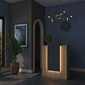Recepciós pult beépített led hangulatvilágítással ma101 - 3859