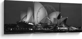 A Sydney-i Operaház képe (órával) (90x30 cm)