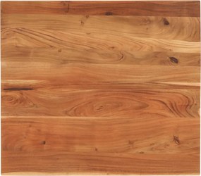 vidaXL tömör akácfa téglalap alakú asztallap 100x80x3,8 cm