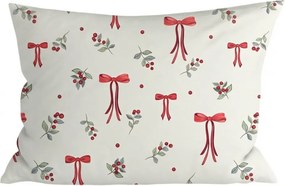 Poliészter-pamut párnahuzat HOLLY BOWS POLY 50x70 cm, színes