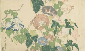 Modern fotótapéta Flizelina falra Virágos elegancia 416x254 Ragasztó